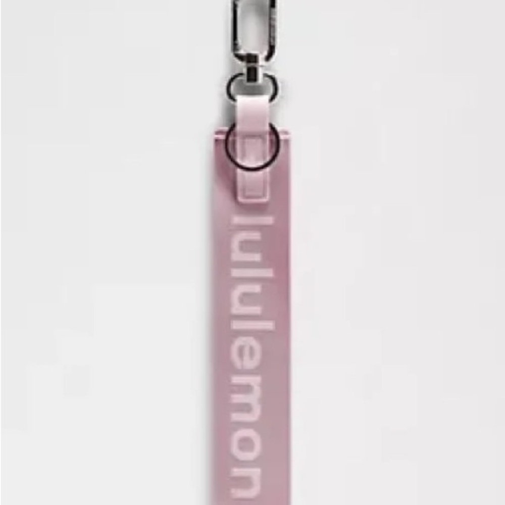 lululemon never lost keychain